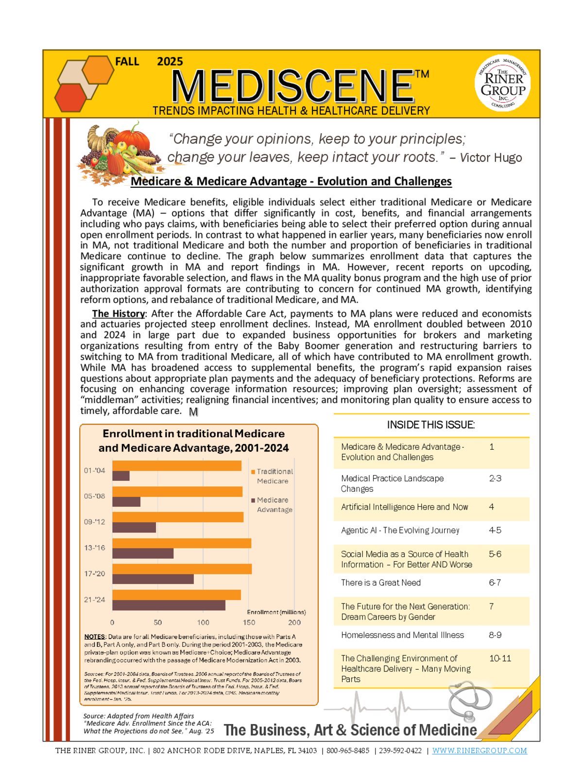 MEDISCENE- Fall 2025 — first page